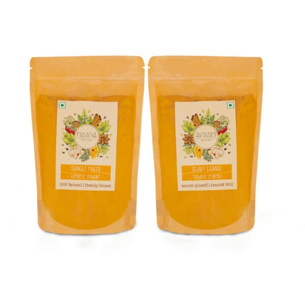 Sangli Haldi | Turmeric Powder | Pack of 2 x 250 grams