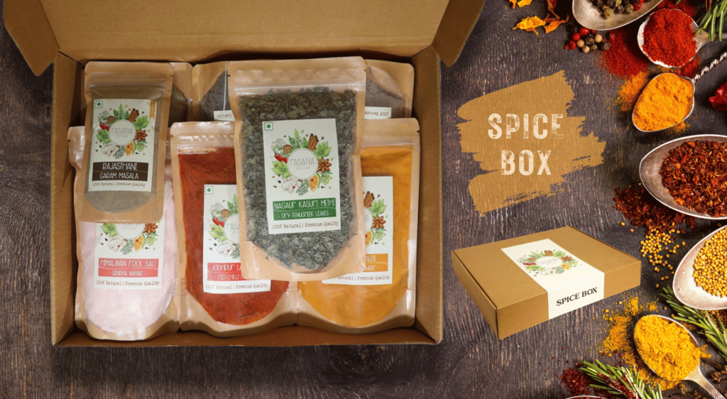 Spice box also known as masala box