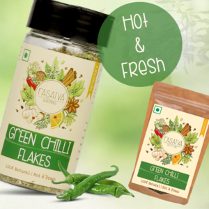 Green Chilli Flakes | Refill Pack