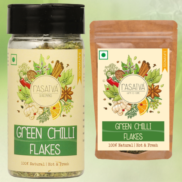 Green Chilli Flakes | Refill Combo Pack - Image 3