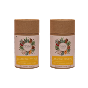 Lakadong Chyrmit | High Curcumin Turmeric Powder | Pack of 2 x 100 grams