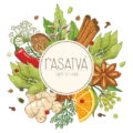 Rasatav's logo representing natural Indian spices, highlighting pure and healthy flavors from farm to home.